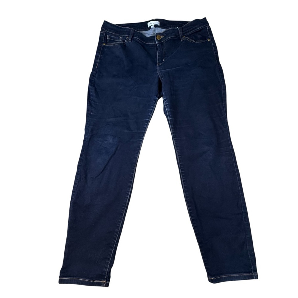 Lane Bryant Dark Navy Straight Leg Jeans